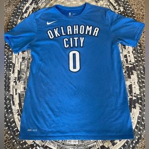 OKC Russell Westbrook Nike DRI-FIT Tee Shirt